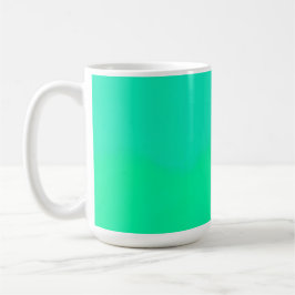 Spring Green Gradient コーヒーマグカップ