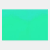 Spring Green Gradient  ラッピングペーパーシート (正面)