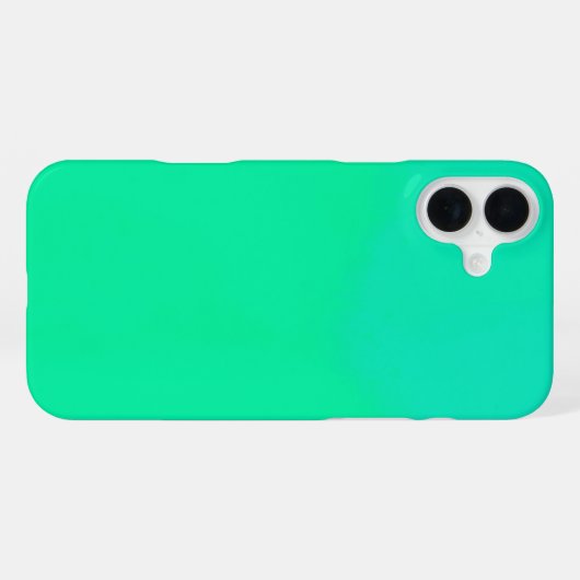 Spring Green Gradient  iPhoneケース (裏面横)