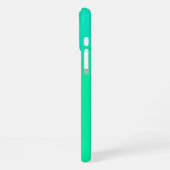 Spring Green Gradient  iPhoneケース (左側面)