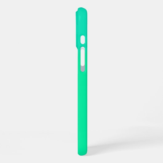 Spring Green Gradient  iPhoneケース (左側面)