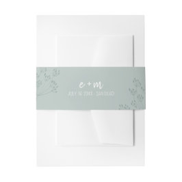 Spring Greenery Wedding 招待状ベリーバンド