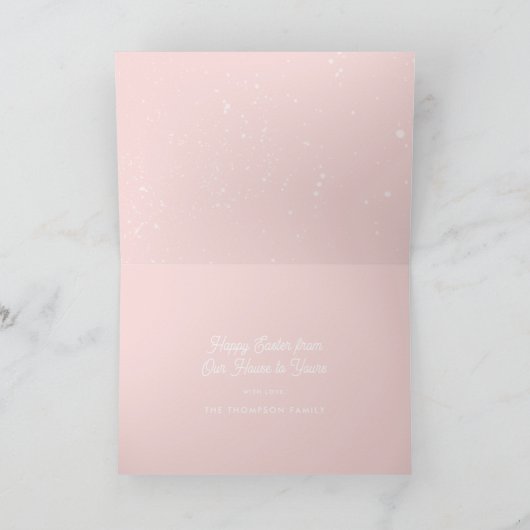 Spring | Happy Easter | House カード (内部)