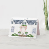 Spring | Happy Easter | House カード (正面)