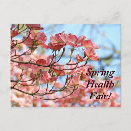 Spring Health Fair! ポストカードにメッセージを追加 ポストカード