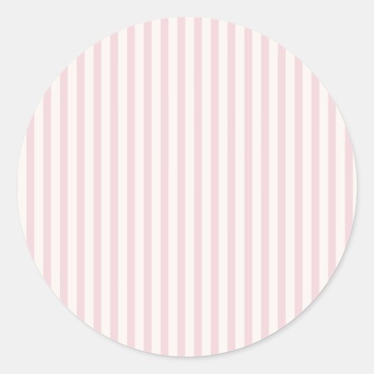 Spring Heritage Stripes | ソフトブロッサム ラウンドシール (正面)