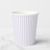 Spring Heritage Stripes | ダスティラベンダー 紙コップ (裏面)