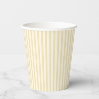 Spring Heritage Stripes | バタークリーム 紙コップ