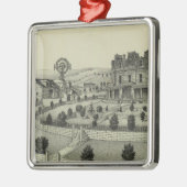 Spring Hillの農場、チェイス郡、カンザス メタルオーナメント (左)