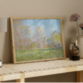 Spring in Giverny – Impressionist Landscape Art ポスター