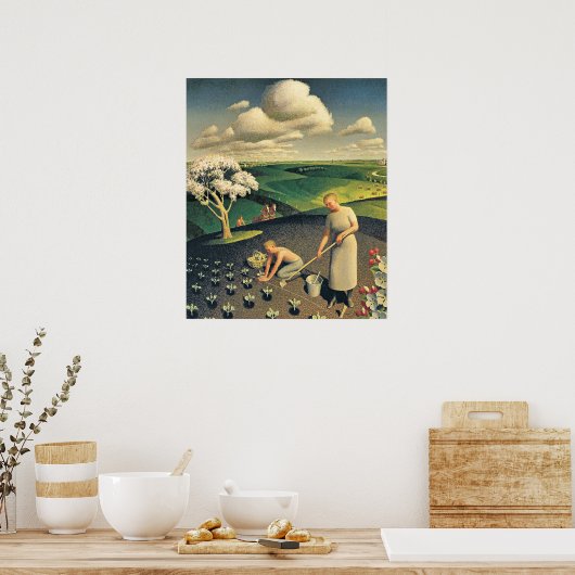 Spring in the Country ポスター (キッチン)