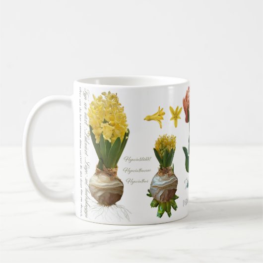 Spring is here! コーヒーマグカップ (左)