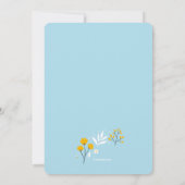 Spring Is Here 招待状 (裏面)