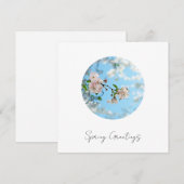 Spring Is in the Air -  シーズンカード (正面/裏面)