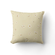 Spring Ivory White Plum Blossom Floral Pattern 
