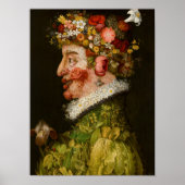 Spring, La Primavera by Giuseppe Arcimboldo ポスター (正面)