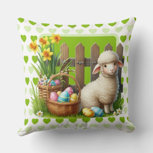 Spring Lamb クッション (裏面)