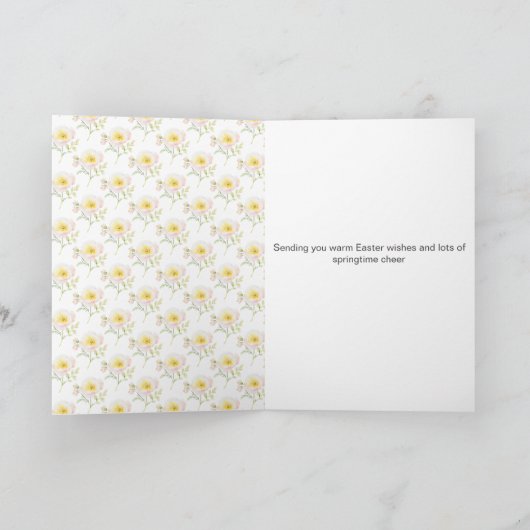 Spring Lamb Easter Brunch シーズンカード (内部)