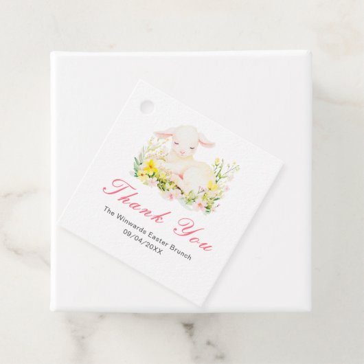 Spring Lamb Easter Brunch フェイバータグ (インサイチュ)