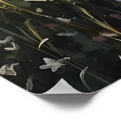 Spring Landscape Print, Wildflower Field Digital ポスター (角)