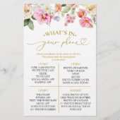 Spring Love In Bloom What's In Your Phone Game (正面)