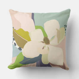 Spring Magnolia Color Blocks Florist  アウトドアクッション