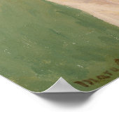 Spring: Margot Standing in a Garden | 1900 ポスター (角)