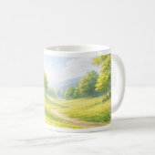 Spring Meadow Nature Mug コーヒーマグカップ (正面右)