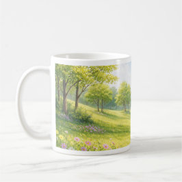Spring Meadow Nature Mug コーヒーマグカップ