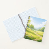 Spring Meadow Nature Spiral Notebook ノートブック (内部)
