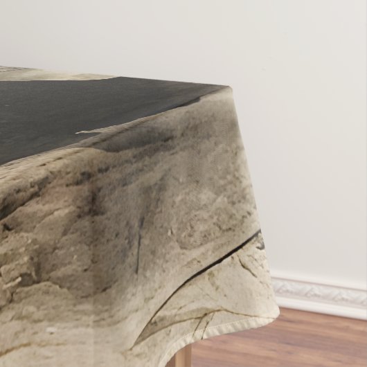 Spring Mystic Fox Misty Mountain Minimalist Zen テーブルクロス (インサイチュ)