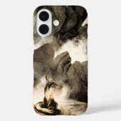 Spring Mystic Fox Misty Mountain Minimalist Zen Case-Mate iPhoneケース (裏面)