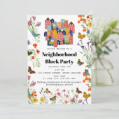 Spring Neighborhood BBQ Block Party 招待状 (スタンド正面)