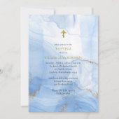 Spring of Eternal Life Orthodox Christian Baptism 招待状 (正面)