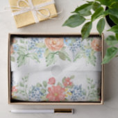 Spring Pastel Florals Decoupage Paper 薄葉紙 (ギフト)