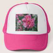 Spring Pink Blooming Flowering Quince キャップ (正面)