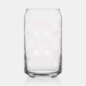 Spring Pink Bows & Daisy's Beverage Glass  ガラス缶 (右)