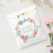 Spring Pink Floral Blessed Beyond Measure フェイバーバッグ (封をした状態)