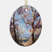 Spring Pink Tree Ornament セラミックオーナメント (右)