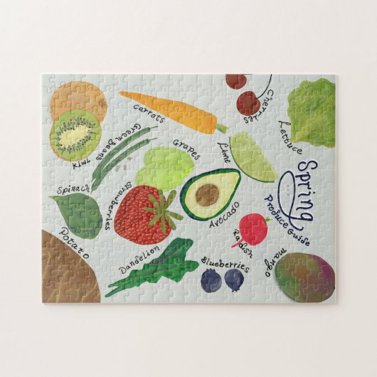 Spring Produce Guide  ジグソーパズル (横)