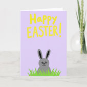 Spring Rabbit Season Greeting Card カード (正面)