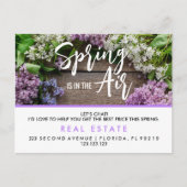 Spring Real Estate Marketing Postcard | カスタム対応 案内ポストカード (正面)