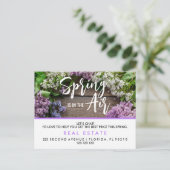 Spring Real Estate Marketing Postcard | カスタム対応 案内ポストカード (スタンド正面)
