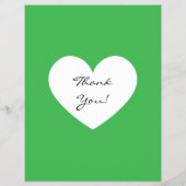 Spring Sale Jewelry Green White Heart チラシ (裏面)