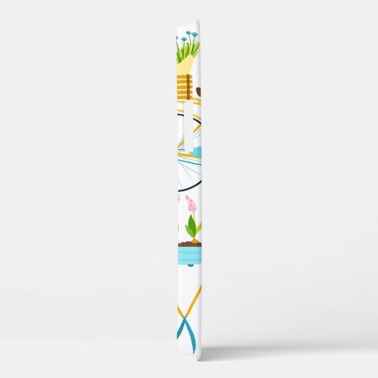 Spring seamless pattern in simple hand-drawn carto Case-Mate iPhoneケース (裏面 / 右)