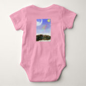 Spring Shower's Display Bodysuit ベビーボディスーツ (裏面)