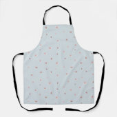 Spring Sky Japanese Cherry Blossom Floral Pattern エプロン (正面)