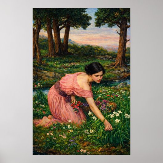 Spring Spreads One Green Lap of Flowers ポスター (正面)