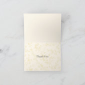 Spring Sprigs Buttercream - Neutral サンキューカード (内部)