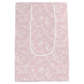 Spring Sprigs Neutral - Blush Pink ミディアムペーパーバッグ (裏面)